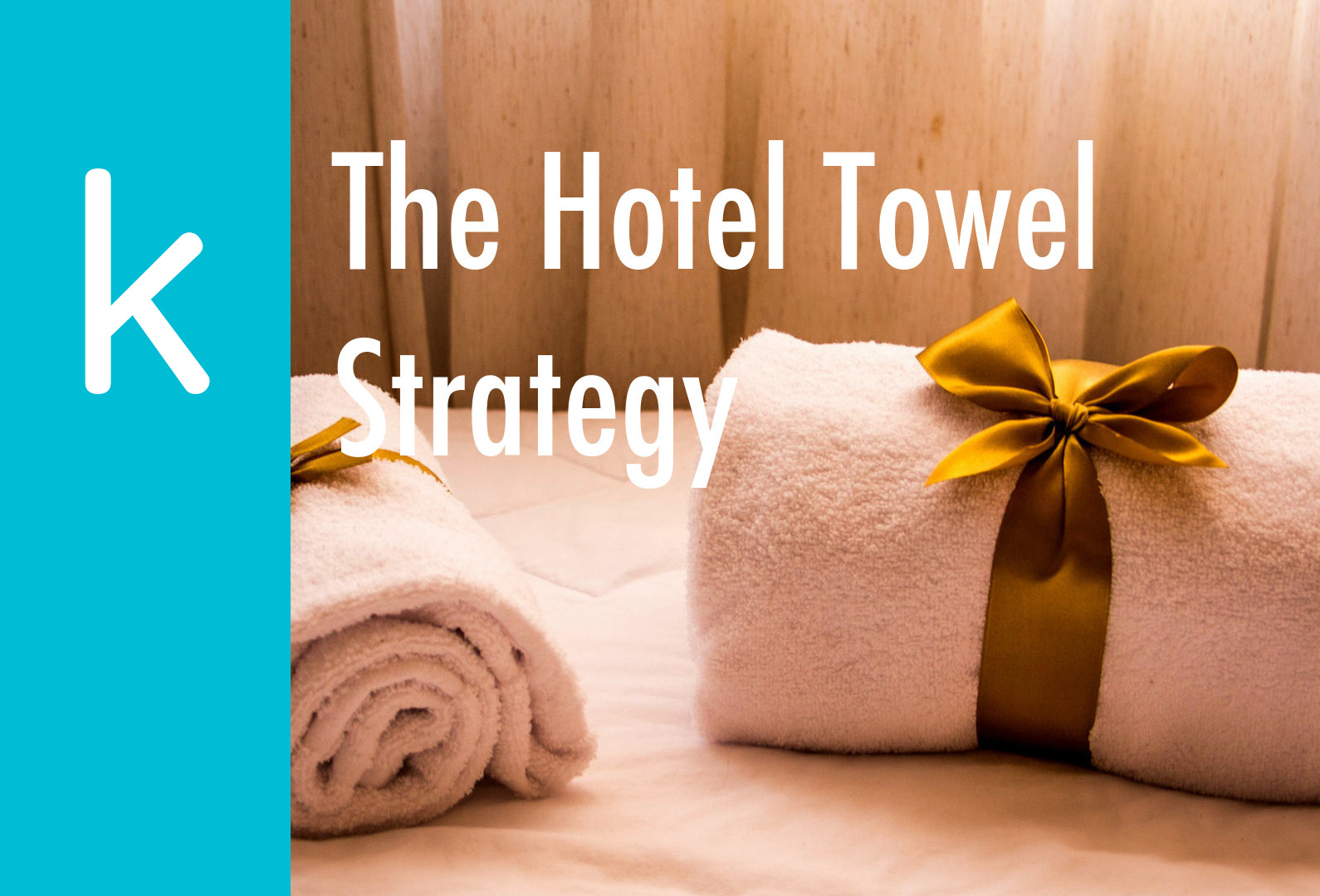 Debate: Should You Reuse Your Hotel Towel?